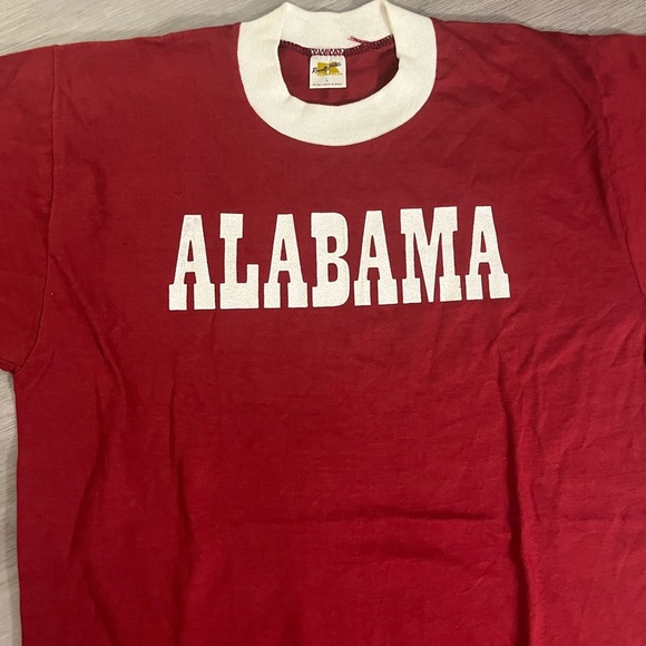 Vintage 1970’s Russell University of Alabama Tee - Picture 1 of 7